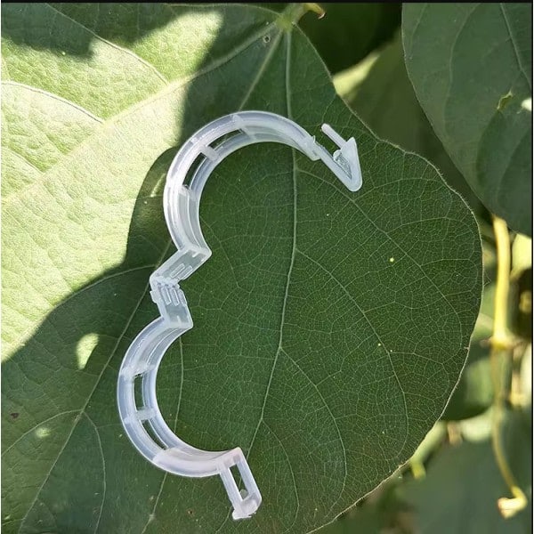 Plastikclips til planter i haven, tomatclips 100 stk. 100st