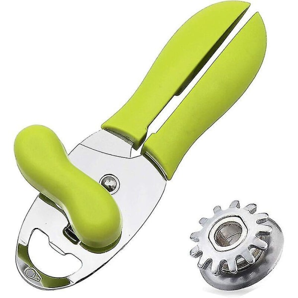 Multi purpose four in one manual Can opener cap screwing Bottle opener kitchen household cap opening tool