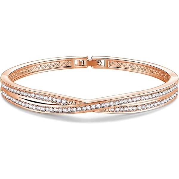 Mors Dag Presenter Vitguldpläterad/Roséguldpläterad Cubic Zirconia Armband A