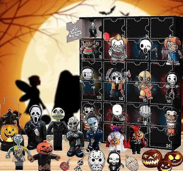 2025 24 st Halloween Adventskalender Överraskningslåda Style 2