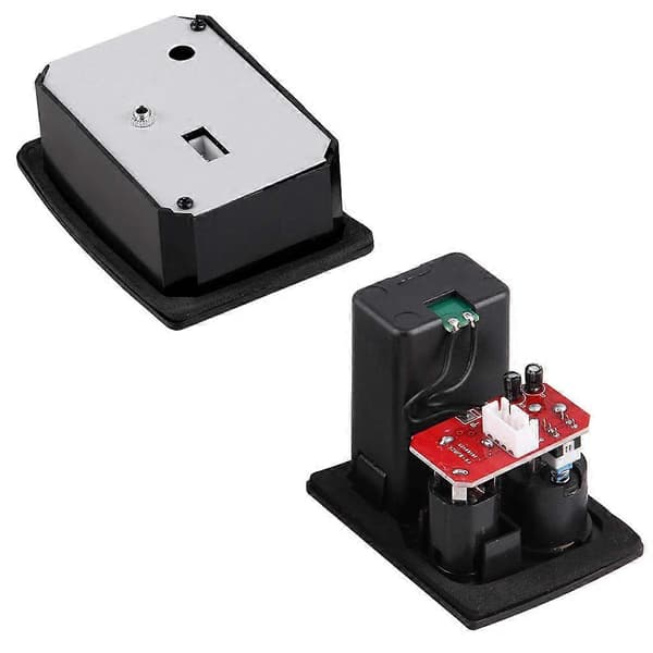 Akustisk Gitarr Pickup Stämapparat 5-Bands Eq Equalizer Akustisk Gitarr Förförstärkare Piezo Pre-Amp Förstärkarsystem Med Volymratt LCD-Display Inbyggd Mikrofon