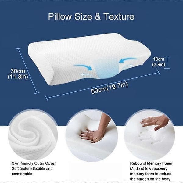 Memory Foam Kudde Huvudkuddar Ortopedisk kudde -Sy