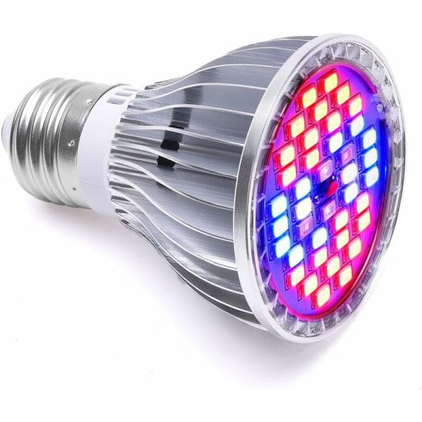 30W 40LED växtlampa E27 växtbelysning med 7 våglängder AC 85-265V för växter, blommor och grönsaker inomhus/växthus/trädgård89-A