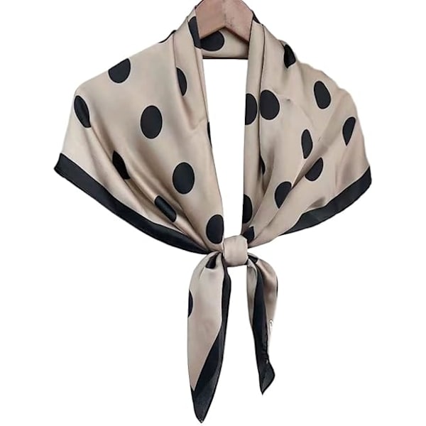 Sjal for kvinner Silkeliknende Paisley Bandanas Satin Hijab Hodeplagg Lett Dame Hals Wrap Jenter Sjal