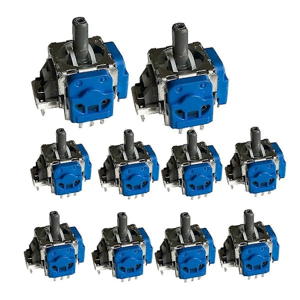 10 st Hall Joystick Controller för PS5 Elektromagnetisk Joystick Analog Sensor Potentiometer Anti-Drift 3D Joystick