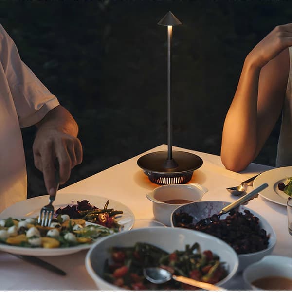Bordslampa Laddningsbar Bordslampa för Utomhus Sovrum Vardagsrum