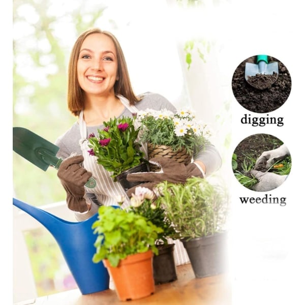 Hagespade for graving, planting av plen, legeringsspade, plastikkhåndtak, sklisikker