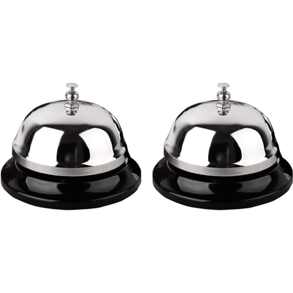 2pcs Metal Anti-Rust Construction, Durable Chime, Desk Bell Service Bell