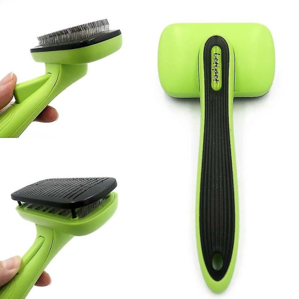 Pet brush hair removal comb automatic hair removal brush knot opening comb dog beauty comb cleaning products