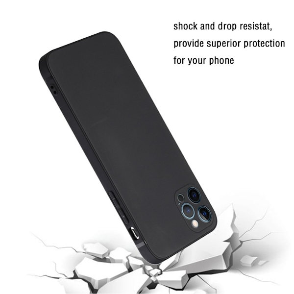 iPhone 13 Pro Max - Ohut TPU-puhelinkotelo - Musta