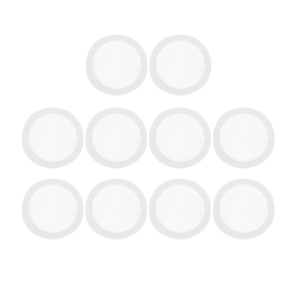 10 st Kazoo Membran Flöjt Membran Kazoo Membran Plast Musikinstrument Tillbehör White