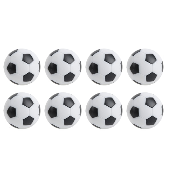 8 Mini Bordfotballballer 32mm Barn Bordfotballspill Maskin Tilbehør