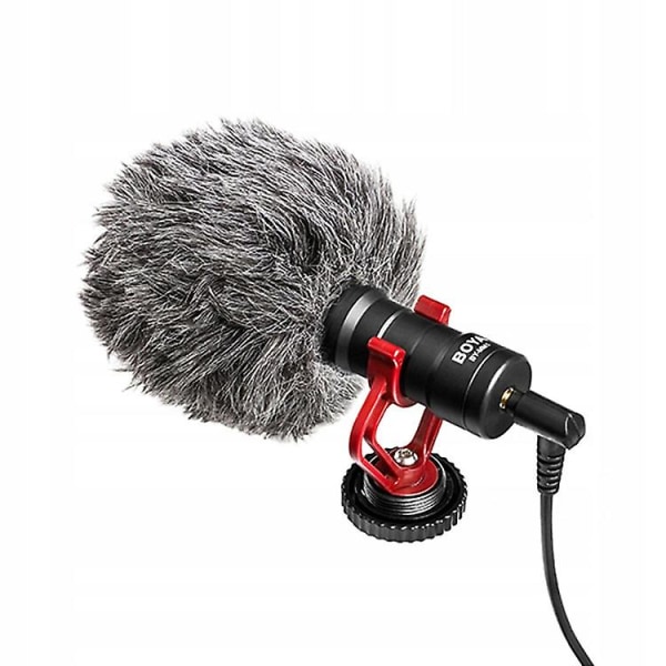 BOYA BY-MM1 SLR microphone microphone mobile phone camera directivity live radio vlog noise reduction