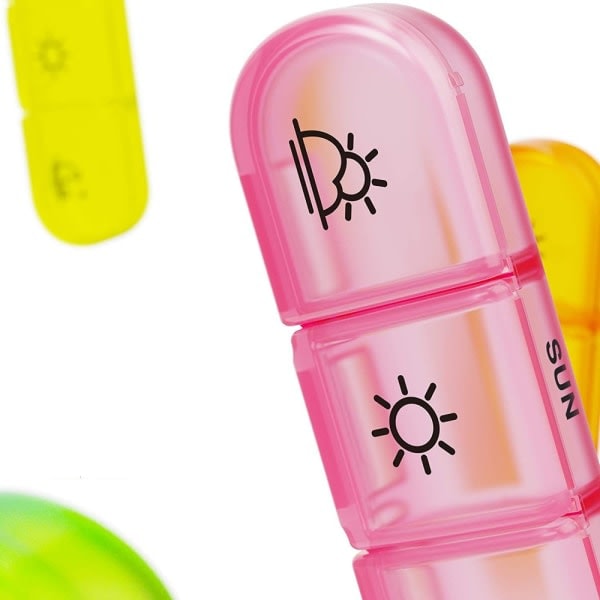 TG Vecko Dosett Medicin Multi-färgad