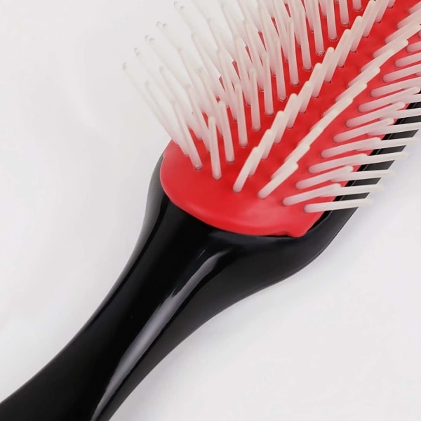 Hårborste Hårborste Kvinnor Lockigt Hårstyling Set Män Tämjare Afro Hårstyling Frizzy Ikonisk Nylon Paddelkam Kombinerad Förlängning Naturlig Antistatisk