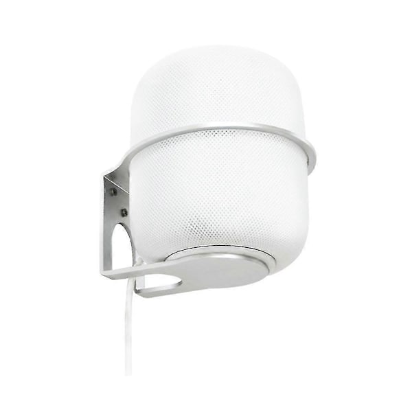 Vægbeslag til højttaler Pladsbesparende beslag til Homepod 2 højttaler Silver