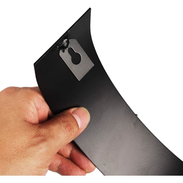 2 st Moderna Konst Ljusstake för Vägg Järnkonst Ljusstake Med Glas Kopp Vägglampor Set om Två Ljusstake Metall Svart