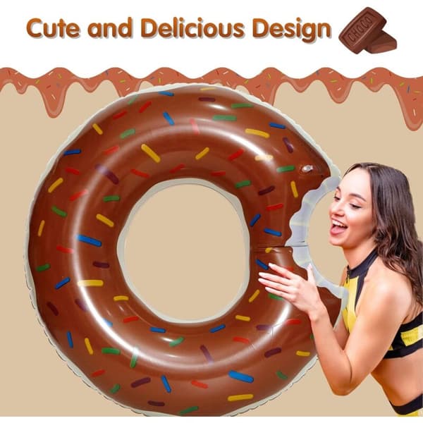 Donutformede poolflåder, donutformede poolflåder, donutformede poolflåder