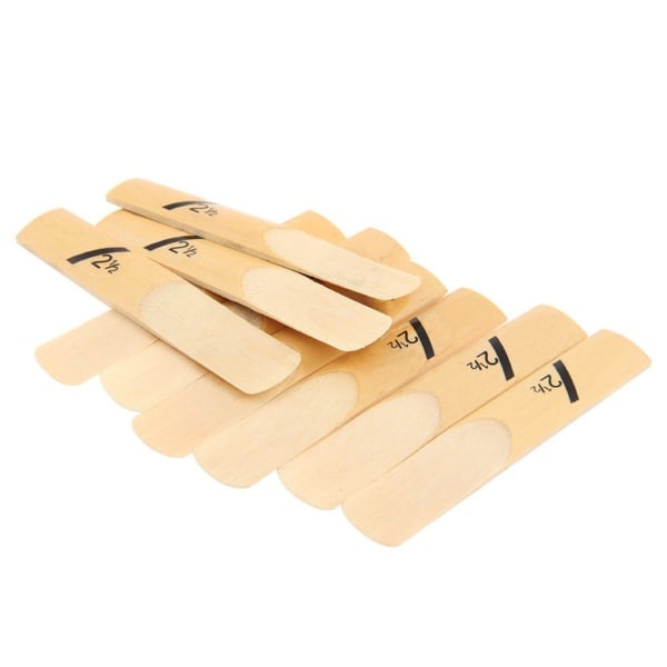 10 st Klarinettblad Set Bb-tonart 1.5/2.0/2.5/3.0/3.5/4.0 Vindinstrument Klarinettblad för Lätt Spel Hardness 3.0