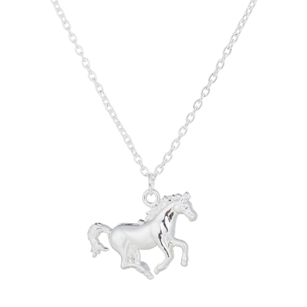 Halsband med hästhänge i 925 silver för barn