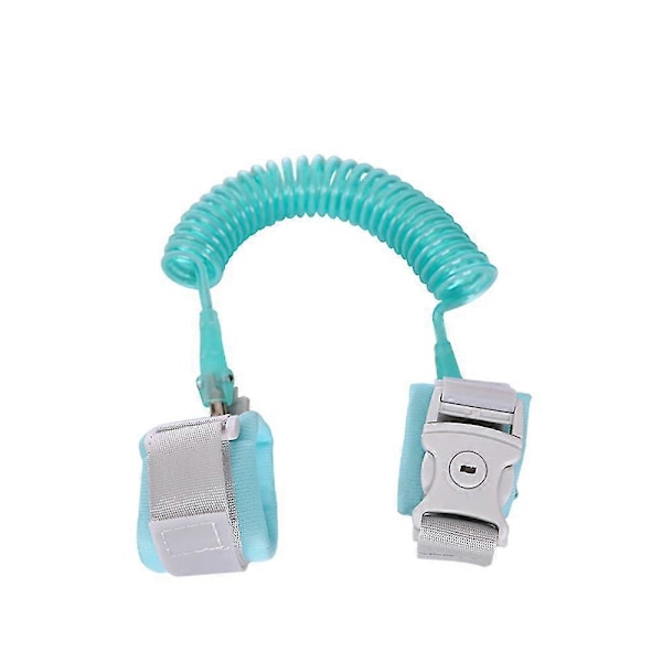 Børne Baby Anti Tabt Bånd Sikkerhedslink Sele Håndledsrem Bæltelås Blue