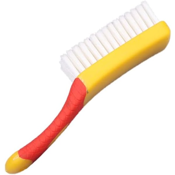 1 Pcs Shoe Brush Multifunctional Canvas Shoe Cleaning Brush Soft Hair Shoe Washing Brush with Handle for Sneakers Canvas Shoes