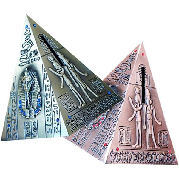 Pyramide Spargris Pyramide Dekorative Ornamenter Bank Pengepot Børns Møntbank Pengeopsparing Bank Børns Spargris Børns Spargris