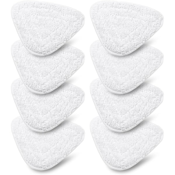 8-pack Ersättningsöverdrag för Vileda Steam & Vileda Steam Plus Ångmopp, Mikrofiber Ångmopp Tillbehör Kompatibla