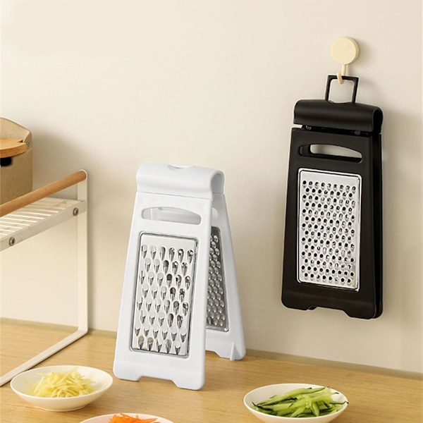 Mote Grater Grønnsakskutter Grønnsakslicer Allsidig Gadget Behandling Verktøy Grønnsakskutter for Fruktslicer Black