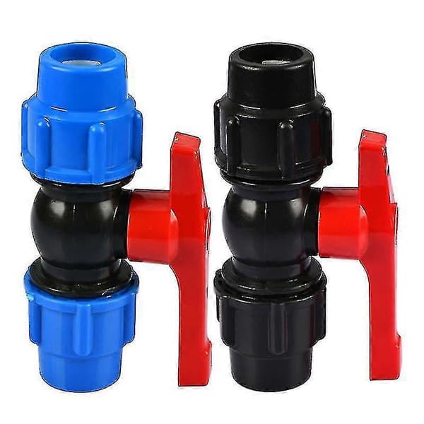 Plast kuglehane til 32mm kompressionsslange