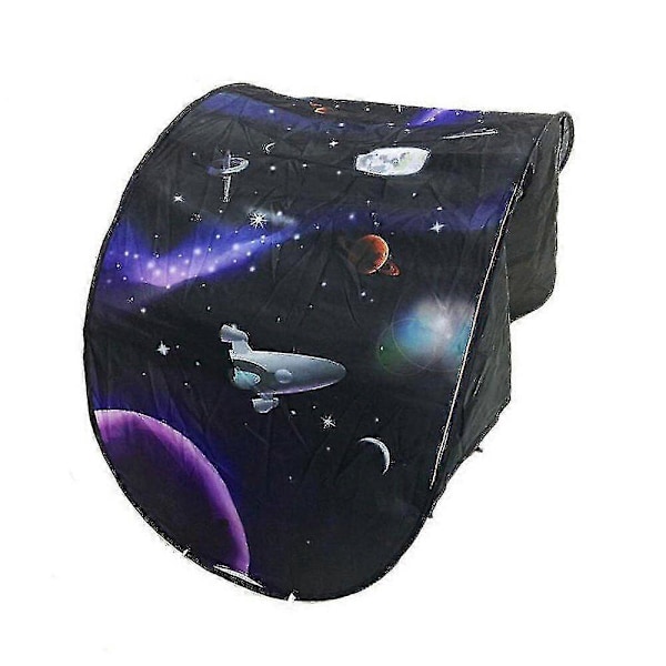 Fancy Dream Tents Børne Unicorn Space Foldbart Telt Indendørs Seng Hus Telt Space