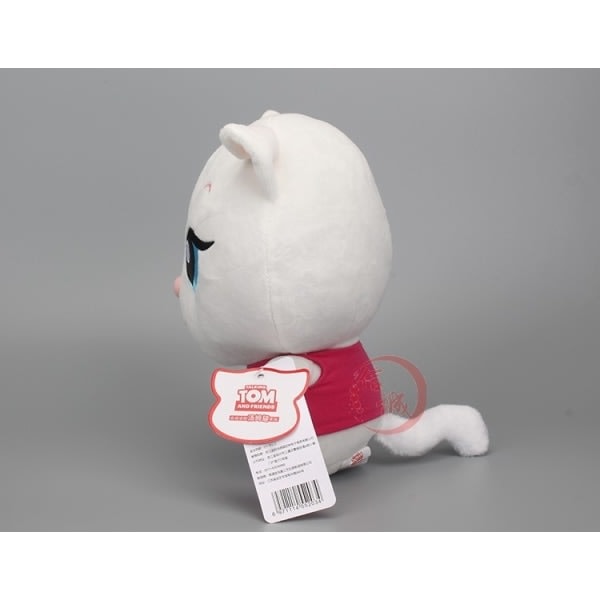 Alkuperäinen Talking Tom Cat ja ystävät Angela Ben Hank Ginger Tom Lelu Pehmolelu Täytetty eläin tytöille Pojat Lasten syntymäpäivälahja-28CM