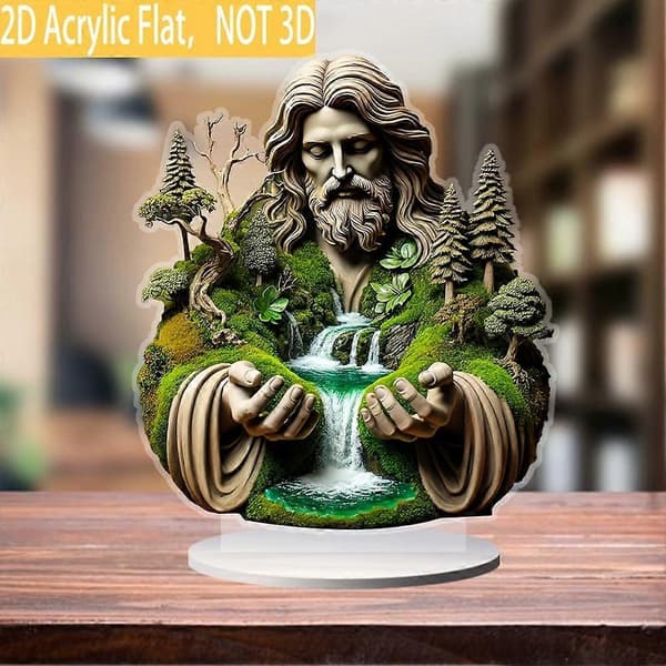 2D Akryl Engel Kort Ornamenter A