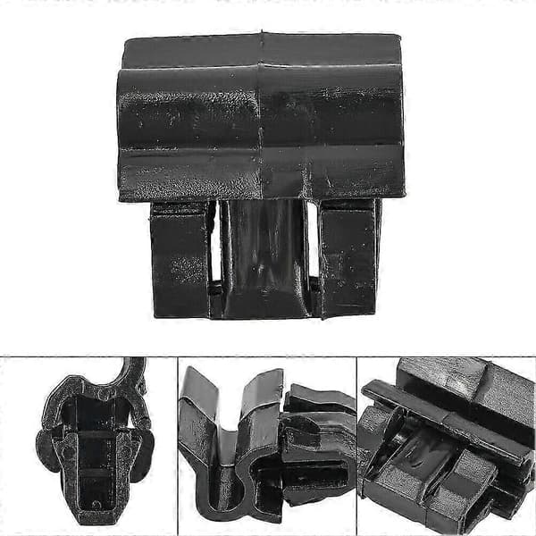 10 stk. kompatible med Model 3 Front Trunk Bil Plastspenne Front Hood Box Spenne Klips 1472872-00-C