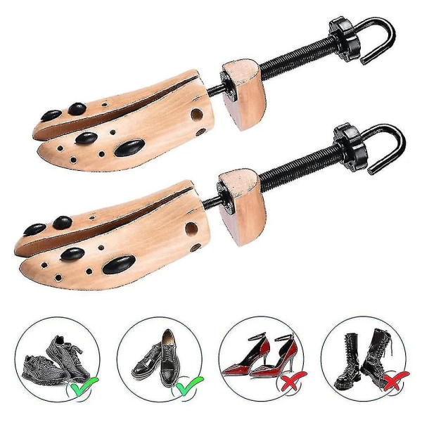 2 Pcs/1 Pair Heavy-duty Shoe Stretcher For Men And Women