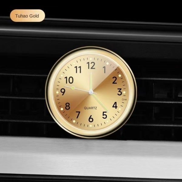 Auton kello Quartz-kello Gold