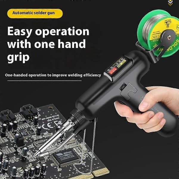 Internt 3-i-1 Svejsepen Rustfjerner, 80w Automatiske Elektriske Svejsemaskiner Welding Machine Set EU plug
