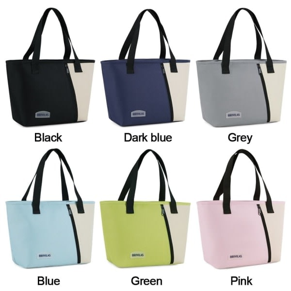 Eristetty lounaslaukku grey