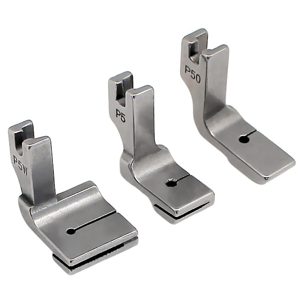 3 KPL Rypytys-/Poimutusjalka P5 P50 P5W Teollisuusompelukoneeseen Brother
