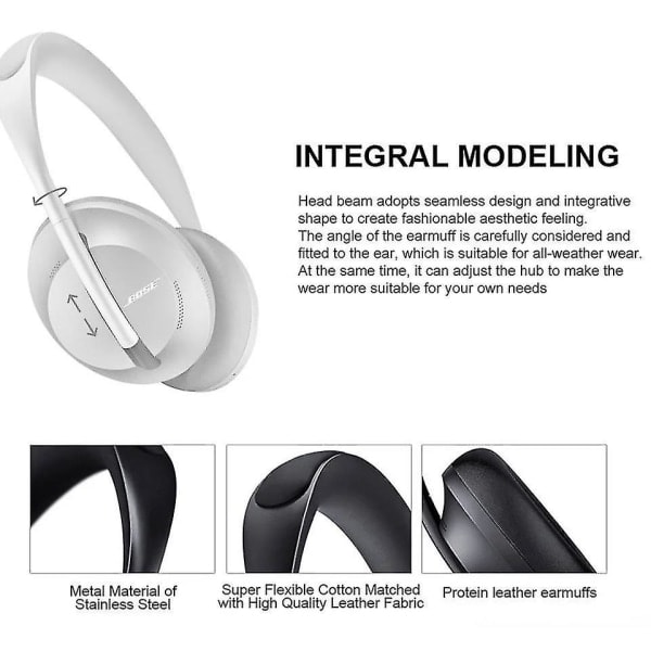 Trådlösa Bluetooth-hörlurar för Nc 700 Beige