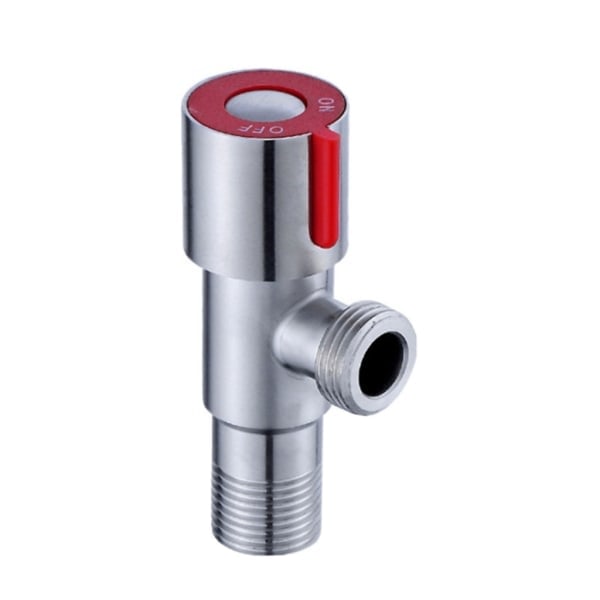 Pålitliga G1/2 304 rostfria vinkelventiler Utrymmesbesparande designventiler null - A