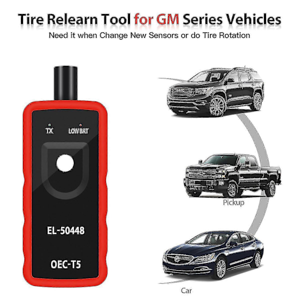 El-50448 TPMS Aktiveringsverktyg Auto Däcktrycksövervakning Sensor