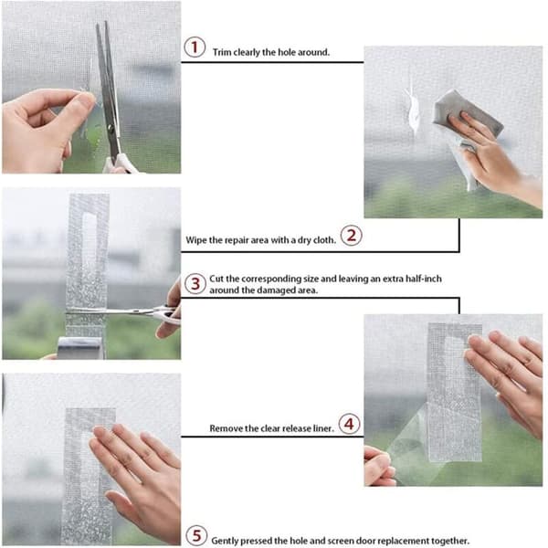 Transparent dubbelhäftande monteringstejp av premiumkvalitet 10m x 10mm