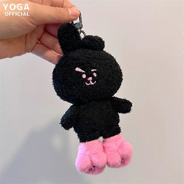 10CM Kawaii Line Friends Bt21 Sarjakuva Shooky Cooky Chimmy Rj Pehmo Riipus Jälkiruoka Sarja Avaimenperä Riipus Pehmo Nukke Koriste pendant31 10CM
