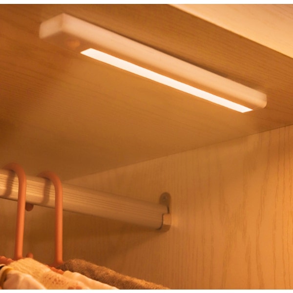 Skåpsbelysning / bänksbelysning, LED-ljusremsa med rörelsesensor 3-pack Warm white