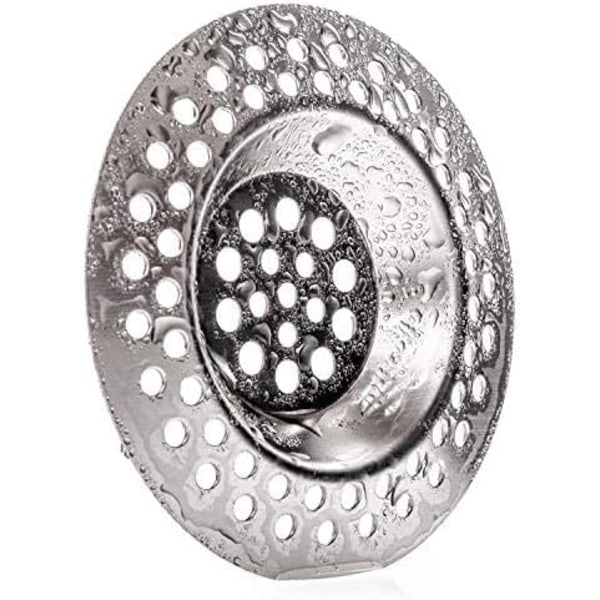 2-pack rostfritt stål diskhossil, badrum/kök standard sil dräneringsskydd, badkar/dusch hårfångst 3 tum 7,0 cm 7.0cm-70孔