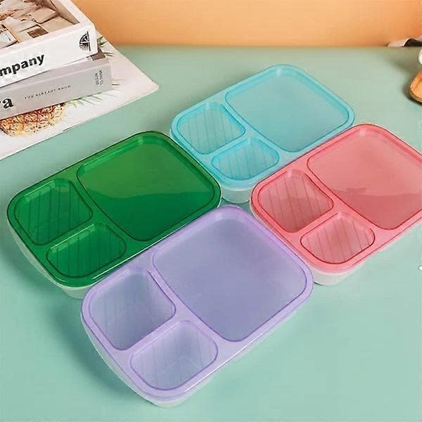 4-pakning Bento Matboks med rom. Gjenbrukbare matbokser