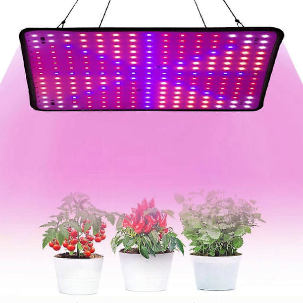 30W 225 LED Plantelampe Fuld Spektrum Plantelys Indendørs Planter Vækstlampe