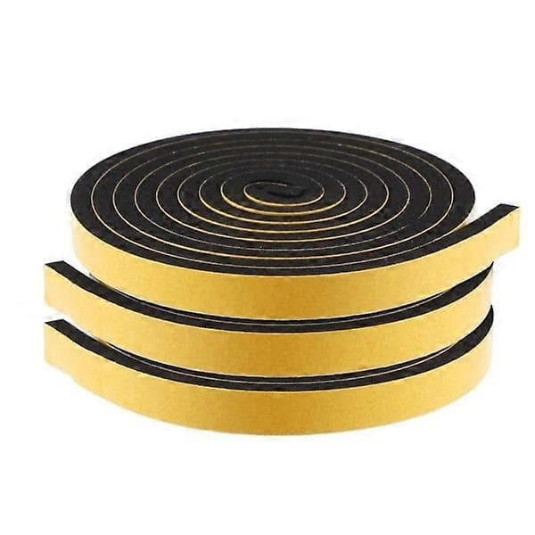 3 ruller Skumforseglingstape Vejrstrips Skum Vejrliste