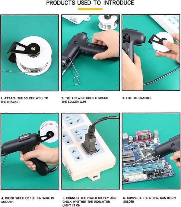 Intern 3-i-1 sveisepenn rustfjerning, 80w automatiske elektriske sveisemaskiner Welding Machine UK plug